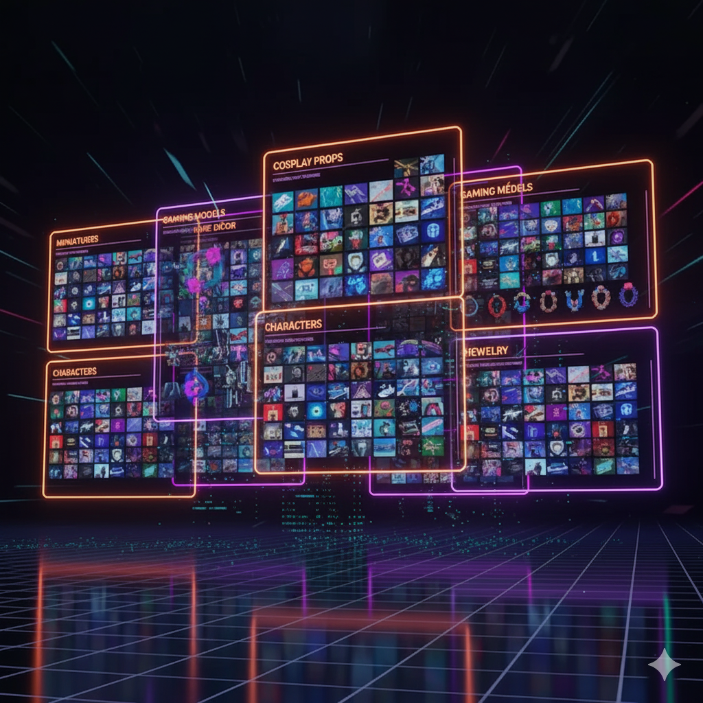 20,000,000+ STL 3D Models Library | 200TB Mega Collection | Instant Download | FDM & Resin Ready